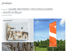 Tablet Screenshot of fernkopie.de